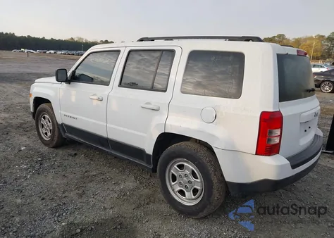 2012 Jeep Patriot Sport из США, поврежденный, VIN 1C4NJPBA2CD627149